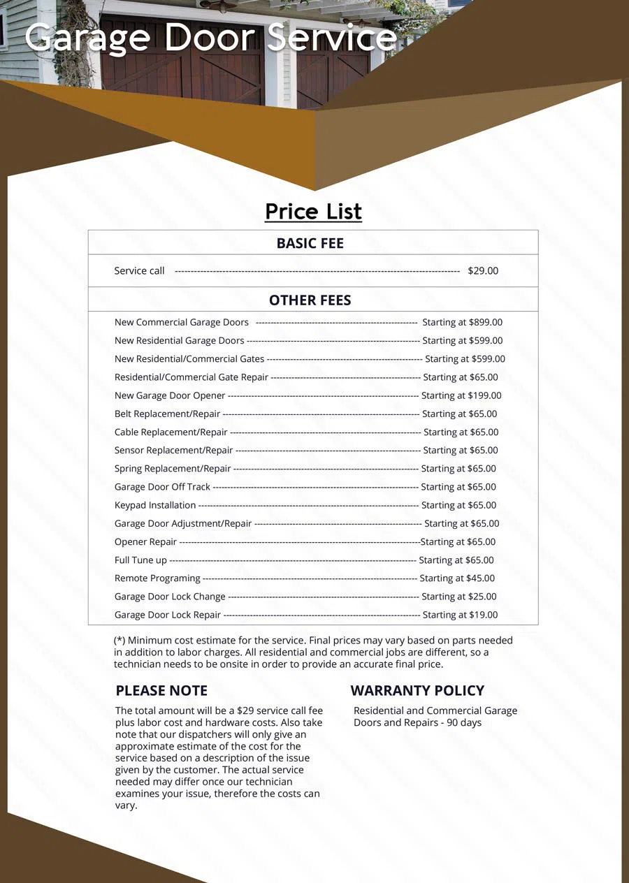 Express Garage Doors Irving, TX 972-512-0675